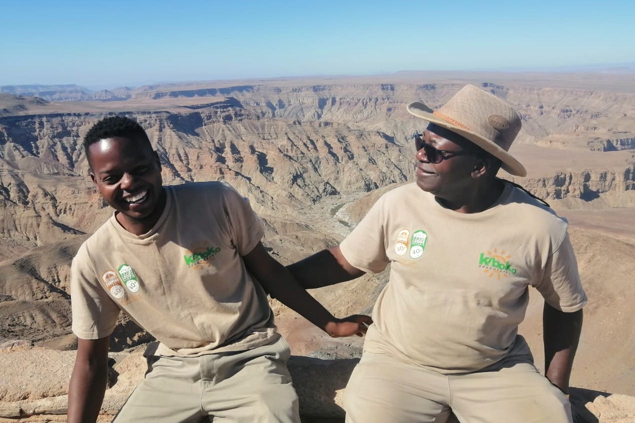 Fra Namibias ørken til Victoria Falls